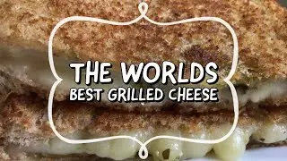 Making a Grilled Cheese Sandwich With Homemade Pesto
