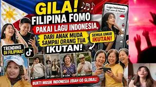 GILA!! Filipina FOMO Musik Indonesia, Dari Anak Muda Sampai Orang Tua!!