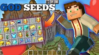 🔥TOP 5 GOD SEEDS For Minecraft Bedrock And Pocket Edition | Seed Minecraft 1.19 | Minecraft Seeds
