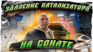 Удаление катализатора / Хендэ Сонат/ Таксит/ зачем удалять катализатор/Тихон Таксит