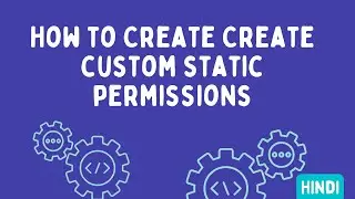 How to Create Custom Static Permission in Drupal 10 | Drupal 10 Drupal Module Development
