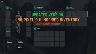 UPDATED  NOPIXEL 4.0 INVENTORY | FiveM Roleplay Scripts | FiveM Tutorial 2024