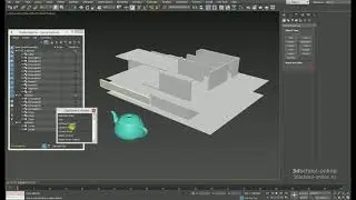 Уроки 3ds max Организация сцены. Урок-01