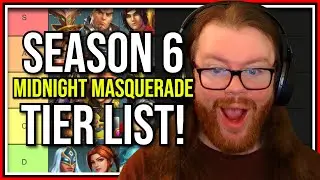 Paladins Midnight Masquerade Meta Tier List! - Season 6 (Opinion)