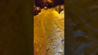 Мотокросс против снежной каши со льдом
