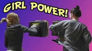 Powerkube: How Much Power Did Our Untrained Girlfriends Generate Off A Punch!?