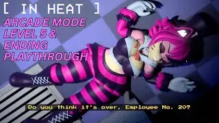 ❤️ARCADE MODE Level 5 and BOSS FIGHT + ENDING SCENE Playthrough❤️ | In Heat: Lustful Nights