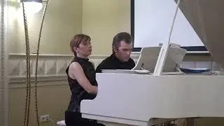 Наталия Гергиева и Николай Васильев - игра в четыре руки