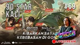 🔴 LIVE HONOR OF KINGS - SEKARANG TARGET NYA 90 #honorofkings  #hokstudio #mabar ​