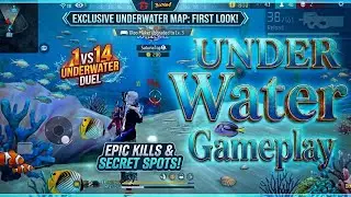 UnderWater Ranked Match Gameplay 🥶|32 Kill😱With 99% Headshot Rate ⚡️| Hard Match 🥵
