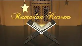 Ramadan Kareem Intro Book | Islamic Intro copyright free