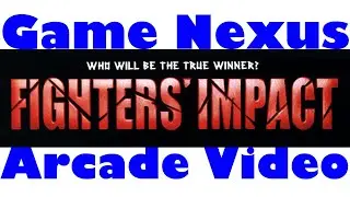 Game Nexus Arcade Video Fighters Impact Kaede Gameplay (1996 Polygon Magic) Real Hardware