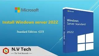 How to Install Windows Server 2022 with Standard Edition II Windows Server 2022 II Standard Edition