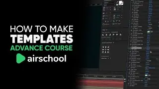 How to Make Templates | After Effects Advance Course | Paid