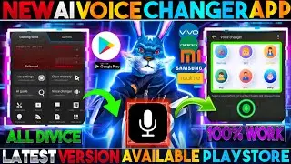 Ai New Voice Changer App In Playstore Se Raistar Voice Changer App Kaise Download kare Game turbo ai