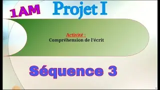 1AM project 1 sequence 3 reading comprehension