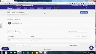Hapara Part V - Class Info