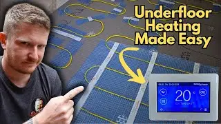 Underfloor Heating and Fibo Wall Panels - Bathroom Reno PT2