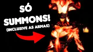 Zerando SKYRIM só usando SUMMONS na dificuldade LENDÁRIA!