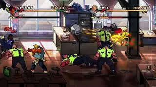1 million S-Rank Coop Cherry and Axel Streets of Rage 4 SOR4 Mania+ arcade run