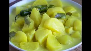 potatoes in coconut cream.. | potato recipe | cream coconut