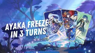 Speedrunning in Genshin TCG with FREEZE COMP
