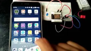 Android Based IOT with ESP 8266 and HTTP Widget