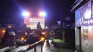 Hochwasser im Siegerland - Freiwillige Feuerwehr Netphen in Nenkersdorf (NRW) im Einsatz