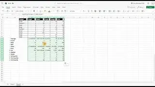 Data Analysis in EXCEL with just ONE FUNCTION