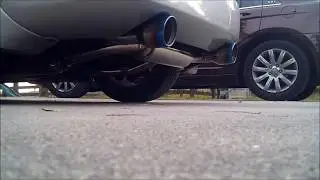 350z No Exhaust vs. Invidia Gemini