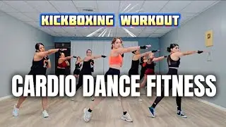 CARDIO DANCE FITNESS | KICK BOXING WORKOUT ✨️