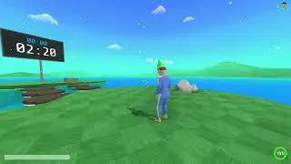 играю с другом в игру про краба