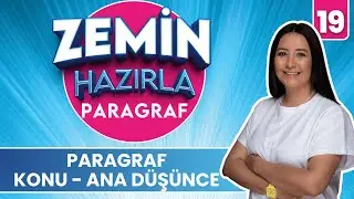 Paragraf Konu-Ana Düşünce Soru Çözümü | 20 GÜNDE ZEMİN HAZIRLA PARAGRAF ANLAM KAMPI 2026 | 19