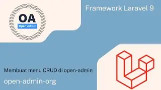 Membuat menu CRUD dengan mudah di open-admin Laravel 9