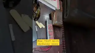 Max 7219 with Arduino nano 