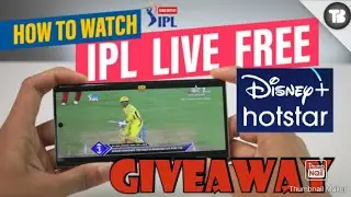 how to watch #ipl2020 for free | disney + hotstar subscription 🅶🅸🆅🅴🅰🆆🅰🆈| ipl live streaming free|