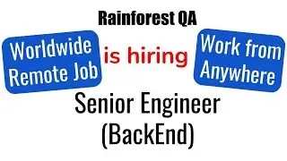 Hiring Backend Engineer | Software Engineer Job | Software Developer Job | Remote Developer Jobs