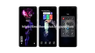 Blue Smoke Ui Theme For EMUI 10.1 / EMUI 10 / EMUI 9.1