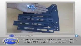 (MNT-TV080-HH) 10" to 42" Fixed LCD TV Wall Mount