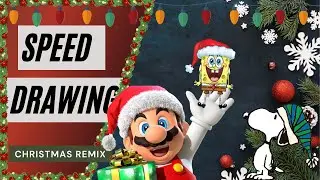 Speed Drawing | Christmas Remix