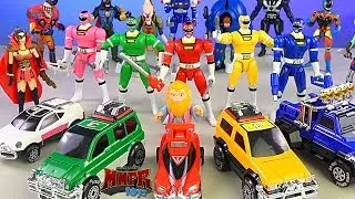 Power Rangers Turbo Toys! Gekisou Sentai Carranger DVD, Red Speeder Crash!