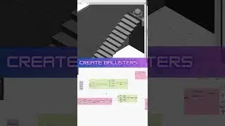 How to create a dovetailed overhanging stair with Dynamo? 