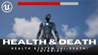 Simple Health & Death System in UE5 (Ragdoll + UI)
