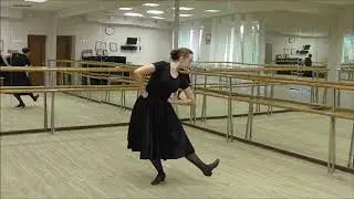 Ирина Качурина - мастер класс по хореографии на основе русского танца