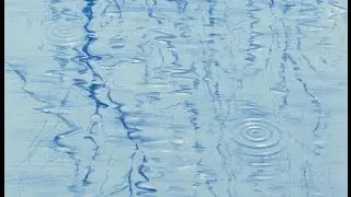 How to Draw a Lake Surface With Reflections - Still Water