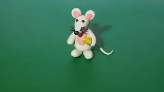 Лепка, Мышка из пластилина