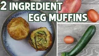 2 INGREDIENT - EGG MUFFINS | EASY RECIPE | LOW CARB HIGH PROTEIN BREAKFAST