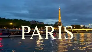 Walking in Paris 🇫🇷 Notre-Dame de Paris, Hôtel de Ville, Île de la Cité, Eiffel , Pyramides