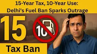 Delhi Fuel Ban Explained: 15-Year Tax But Only 10-Year Use? #RangeRoverCase #DelhiFuelBan #DieselBan