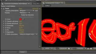 Como hacer que las letras se escriban solas en AAE -- Impresionante